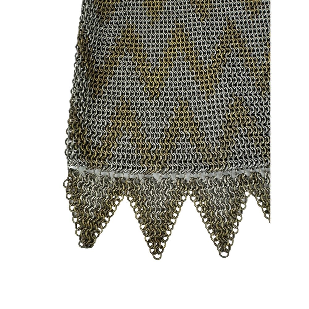 Herringbone Vintage Metal Mesh Bag Light Repair Needed - Picture 3 of 10